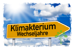 Beschwerden behandeln, Potsdam - Hinweisschild Klimakterium - Dr. phil. Daniella Seidl Heilpraktikerin